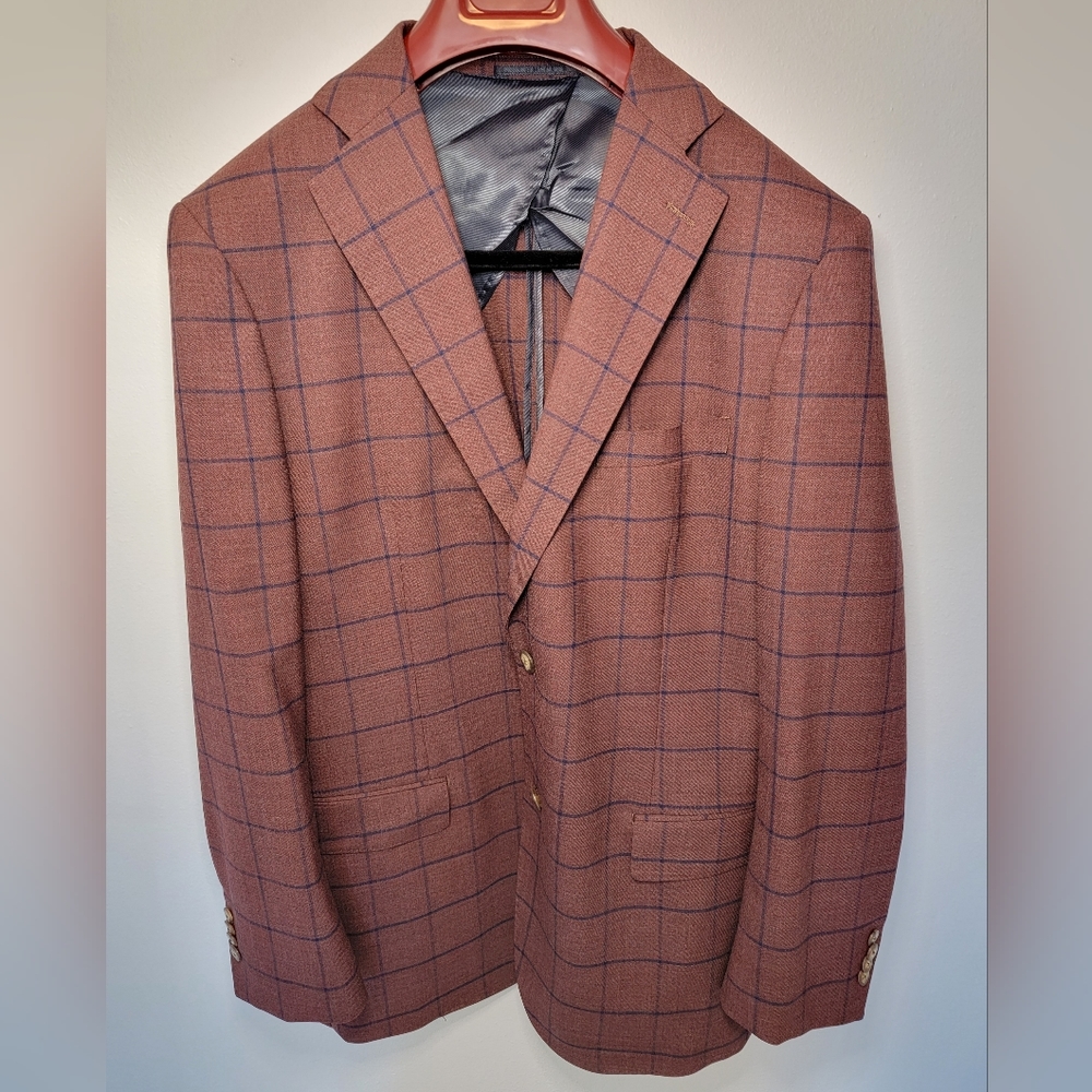 NWOT Byron 46R Slim Cut Sport Coat (Measurements in Description)